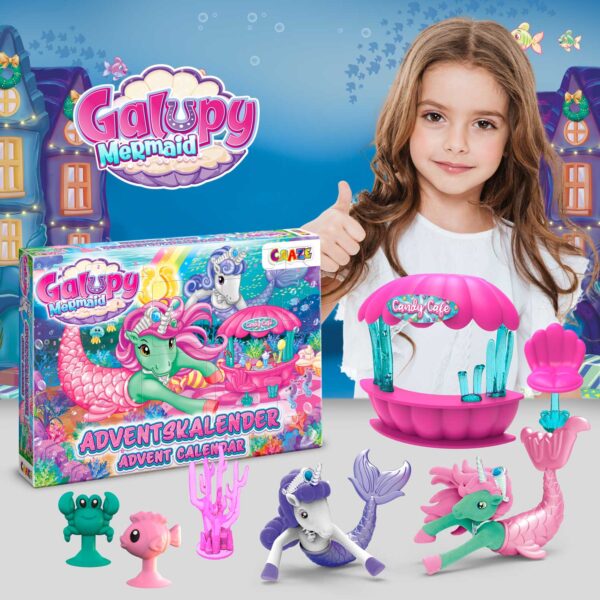 CRAZE ADVENTSKALENDER GALUPY MERMAID