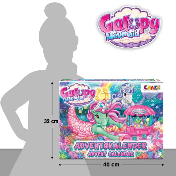 CRAZE ADVENTSKALENDER GALUPY MERMAID